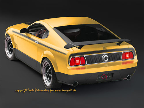2011 Ford Mustang rear