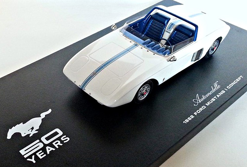 50th Mustang 1962 scale model