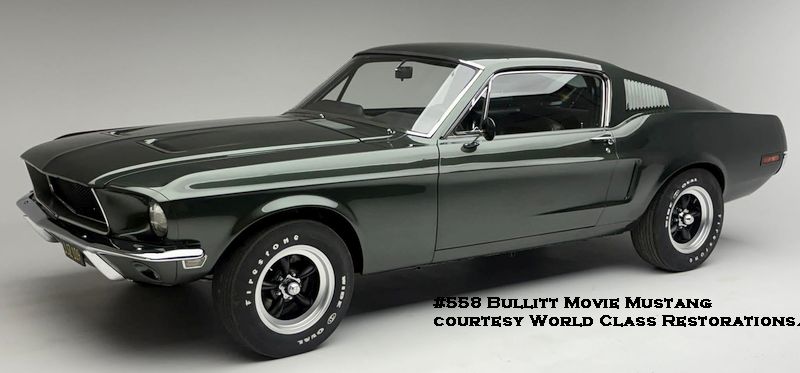 World Class Restorations #558 Bullitt Mustang