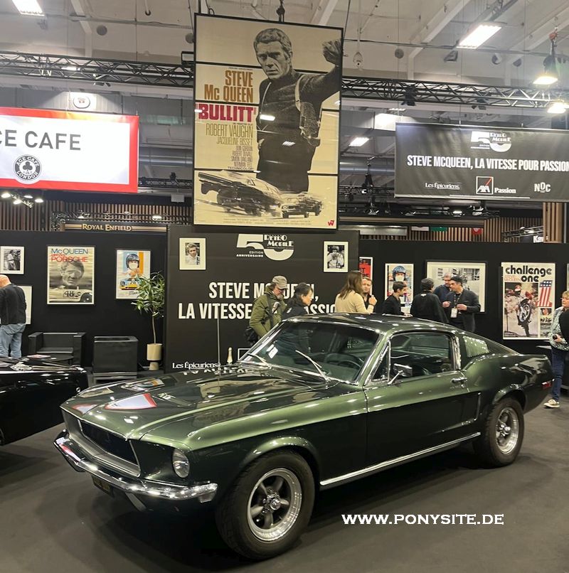 Bullitt Mustang from NOC at the Retromobile Paris 2026