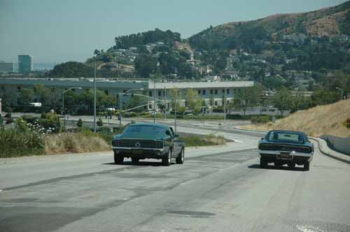 followed David Kunz Bullitt'stang and Scott Ullrichs 68 Charger