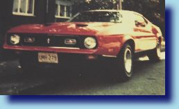 My father and we - my brother and me - picked the car up at a colleagues home. That guy had imported for himself a 70 Mach 1 with a 428, if I remember right (dark green met)